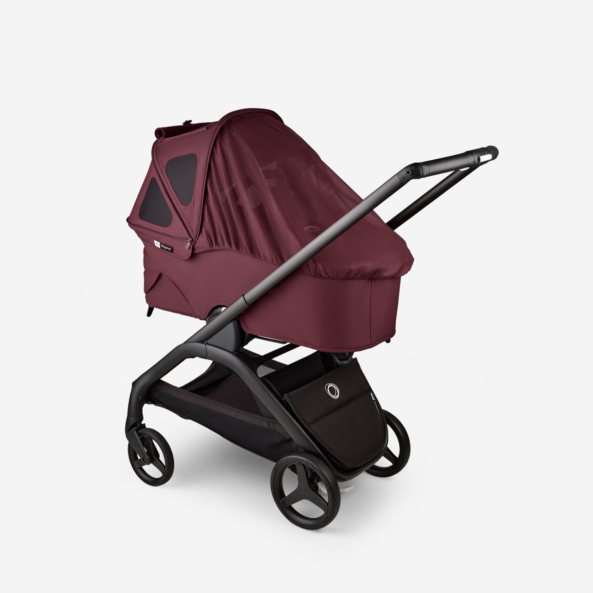 Bugaboo Dragonfly Breezy Sun Canopy - Dark Cherry