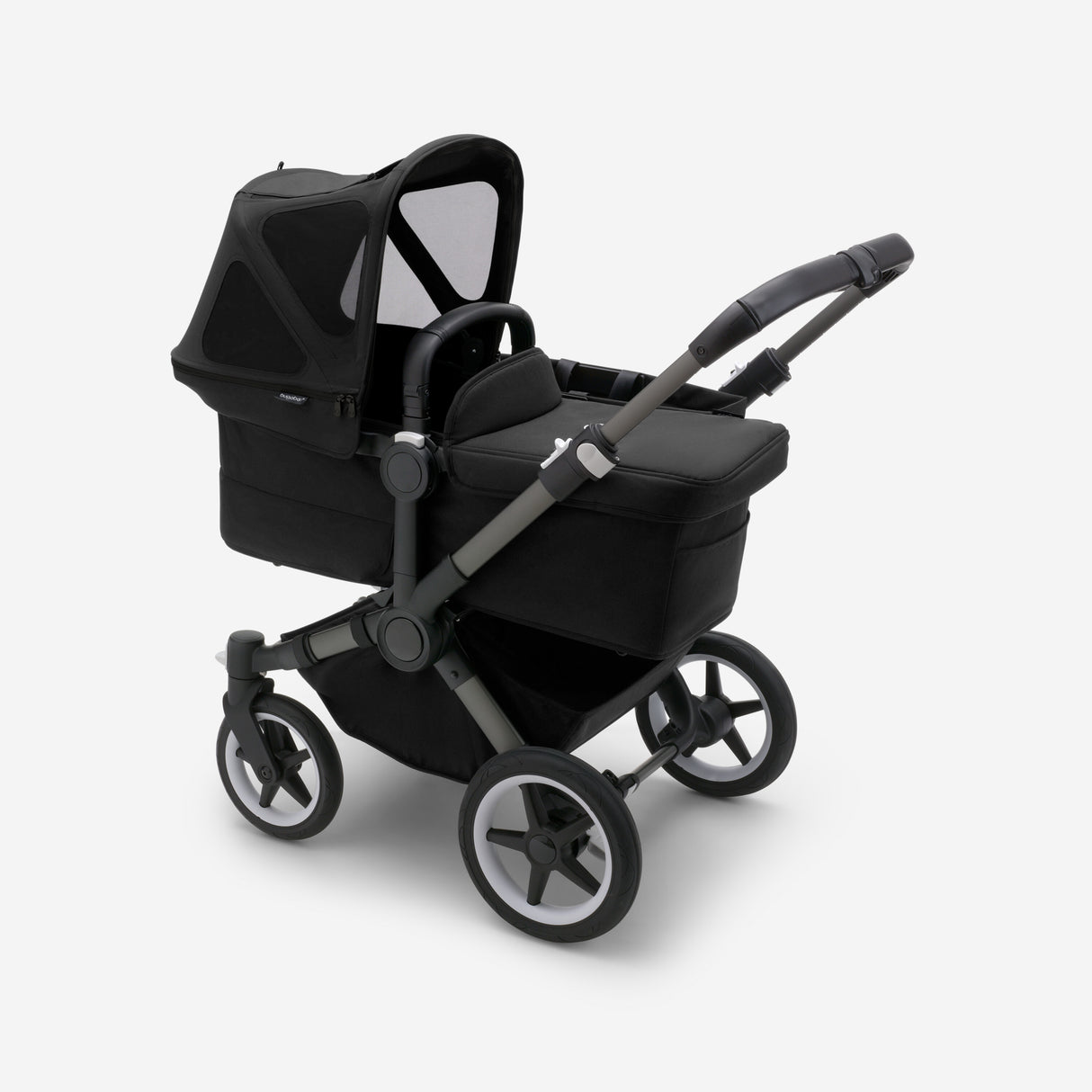 Bugaboo Donkey 5 Breezy Sun Canopy - Midnight Black