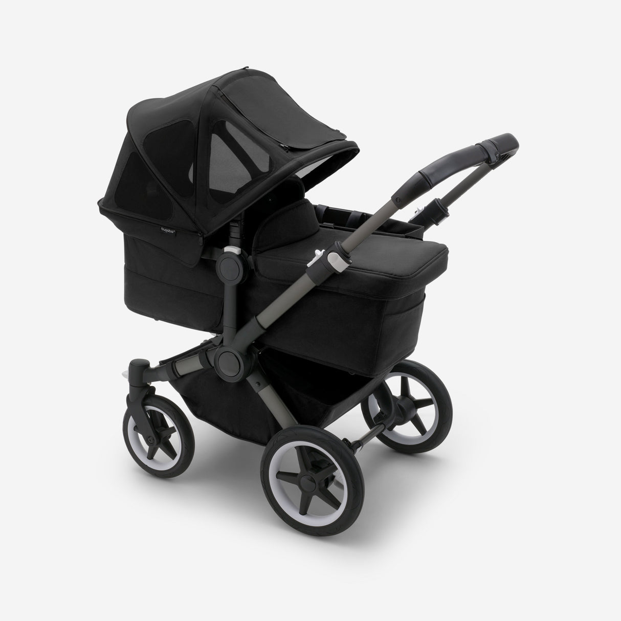Bugaboo Donkey 5 Breezy Sun Canopy - Midnight Black