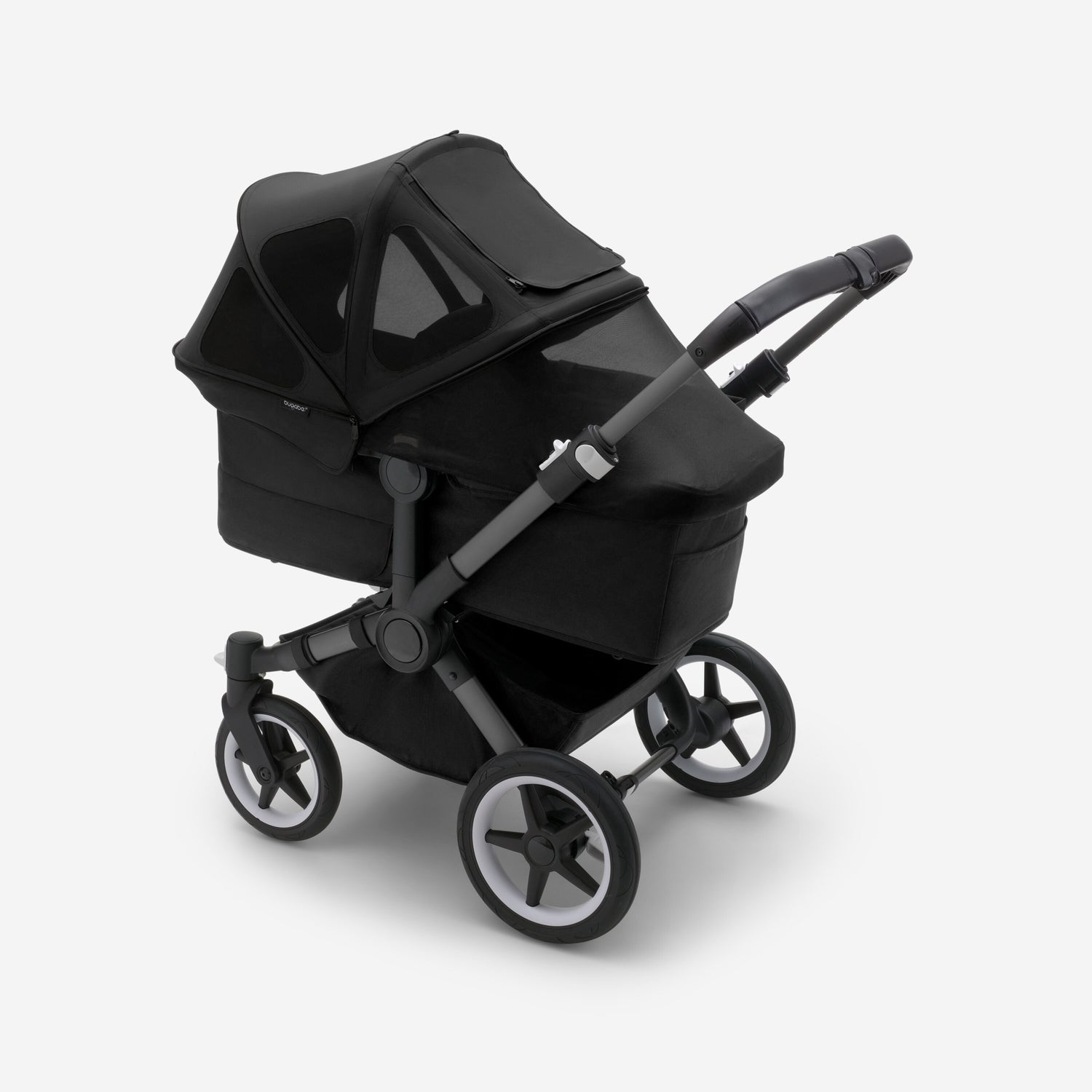 Bugaboo Donkey 5 Breezy Sun Canopy - Midnight Black