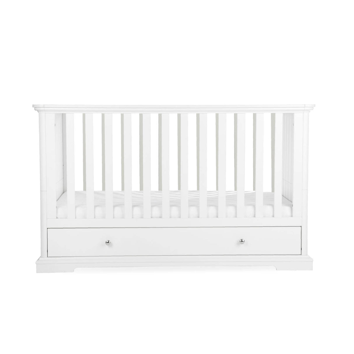 CuddleCo Beaumont Cot Bed - White
