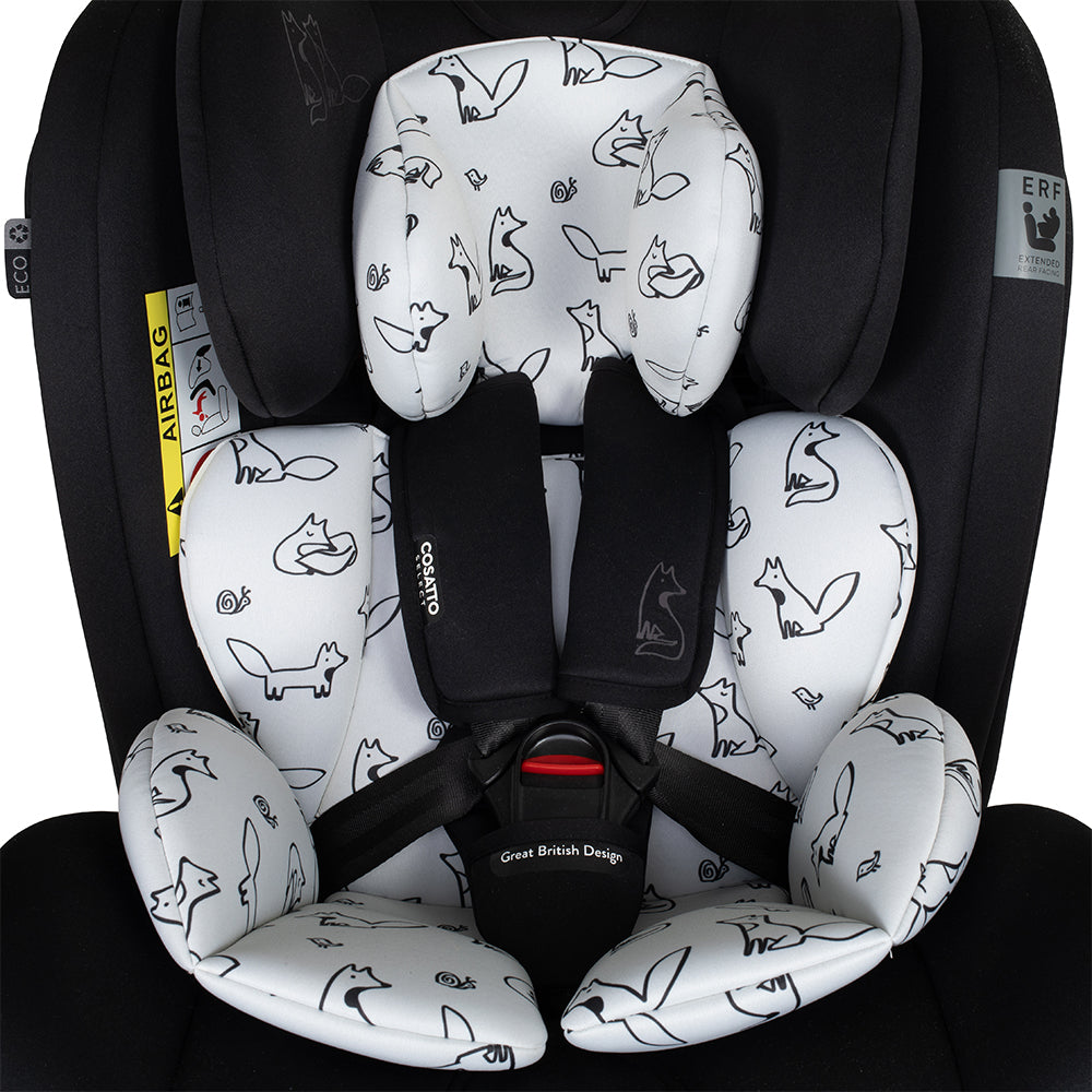 Cosatto All in All 360 Rotate Car Seat - Foxed