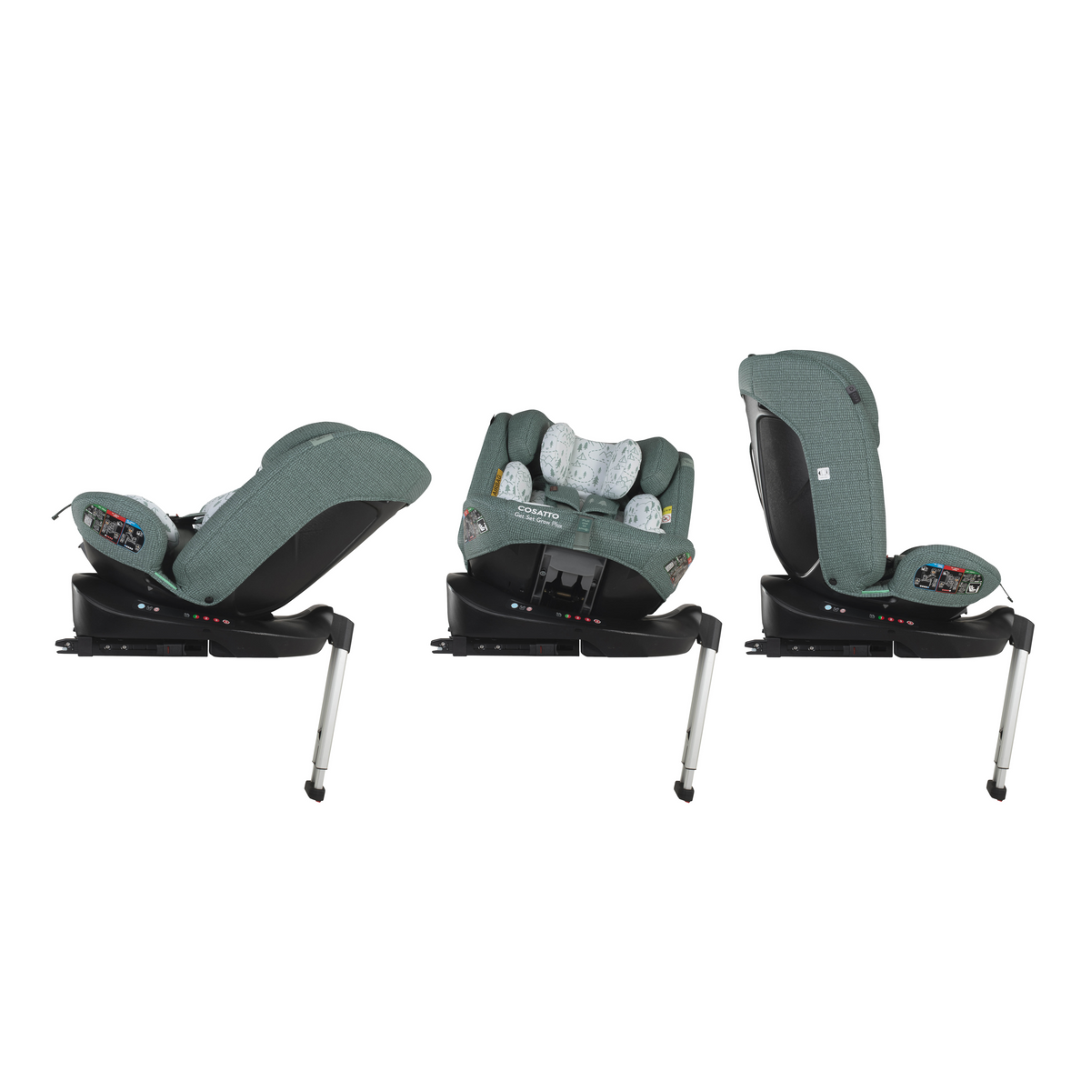 Cosatto Get Set Grow Plus i-Size 360 Car Seat - Tiny Treetops
