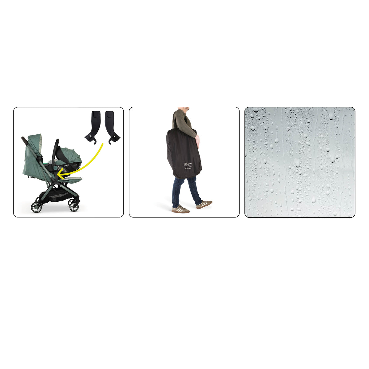 Cosatto Woosh City Travel System Conversion Pack