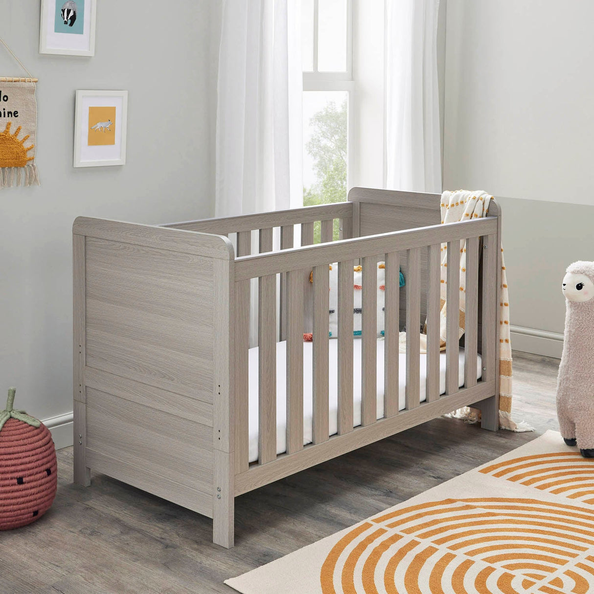 Babymore Caro Mini 3 Piece Room Set - Grey Wash