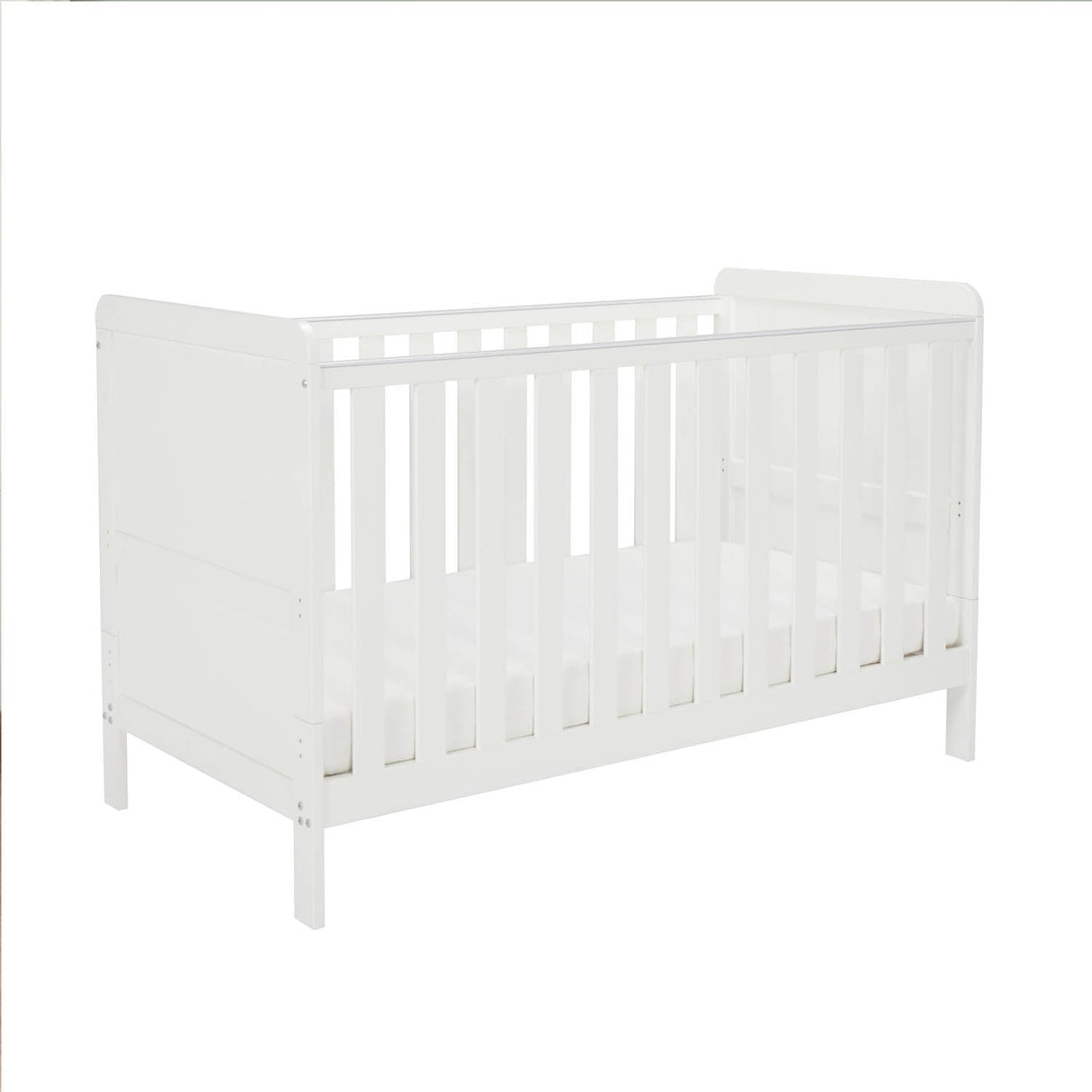 Babymore Caro Urban Cot Bed - White