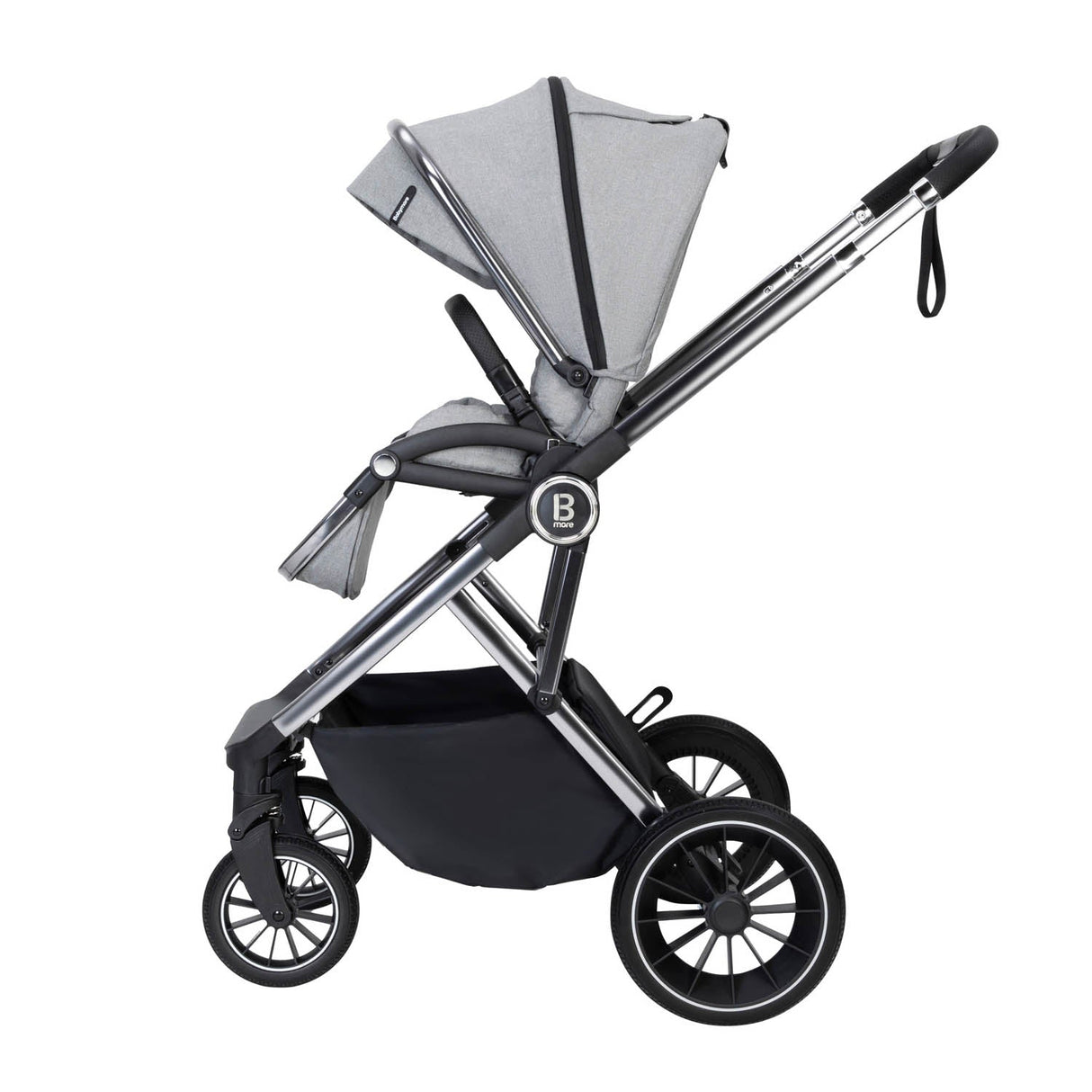 Babymore Chia Pram & Pushchair - Pearl Grey
