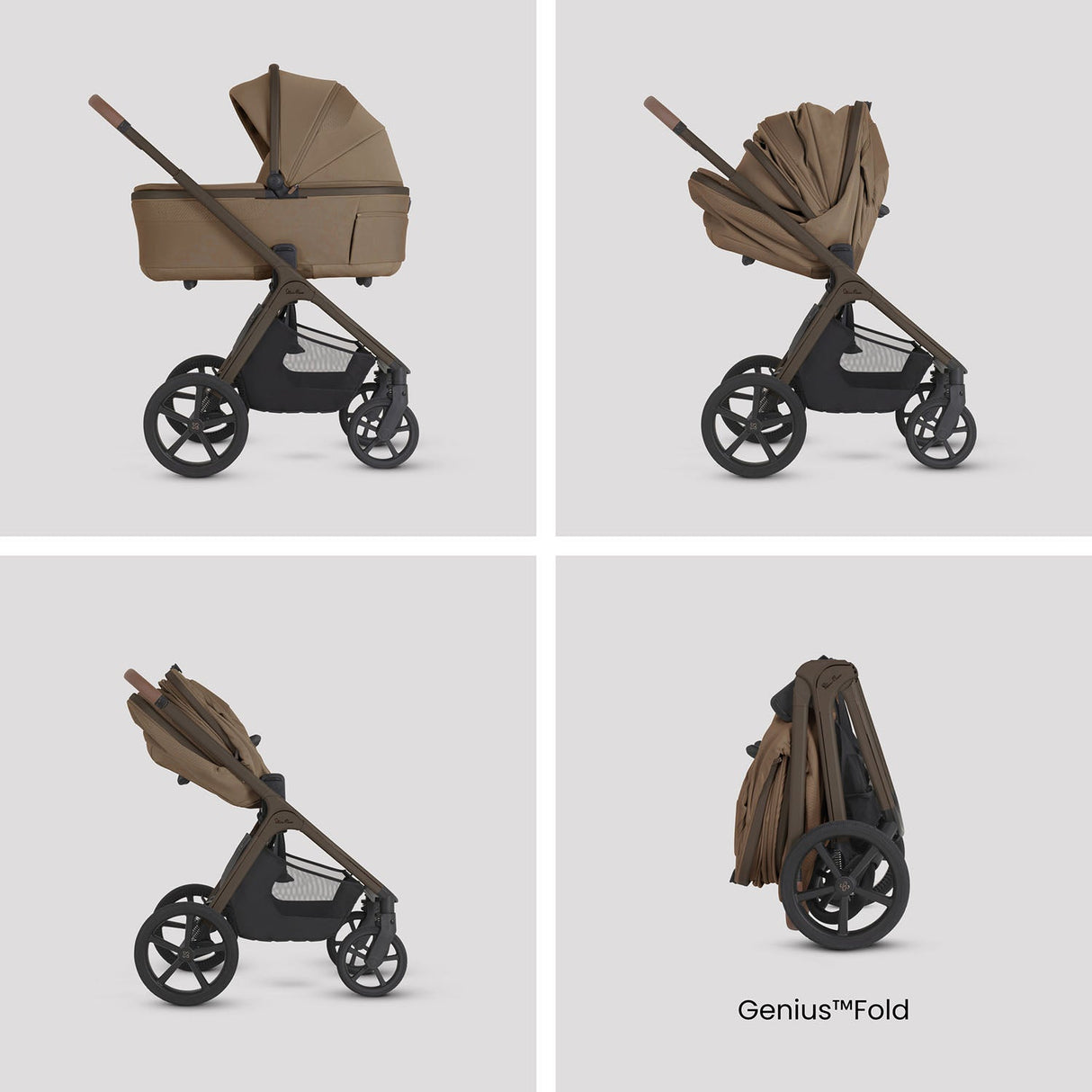 Silver Cross Cove 2 Ultimate Cybex Cloud T Car Seat Bundle - Maple