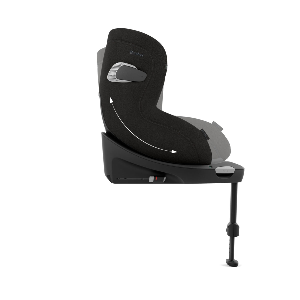 Cybex Sirona Ti i-Size 360° Car Seat with ISOFIX Base - Sepia Black