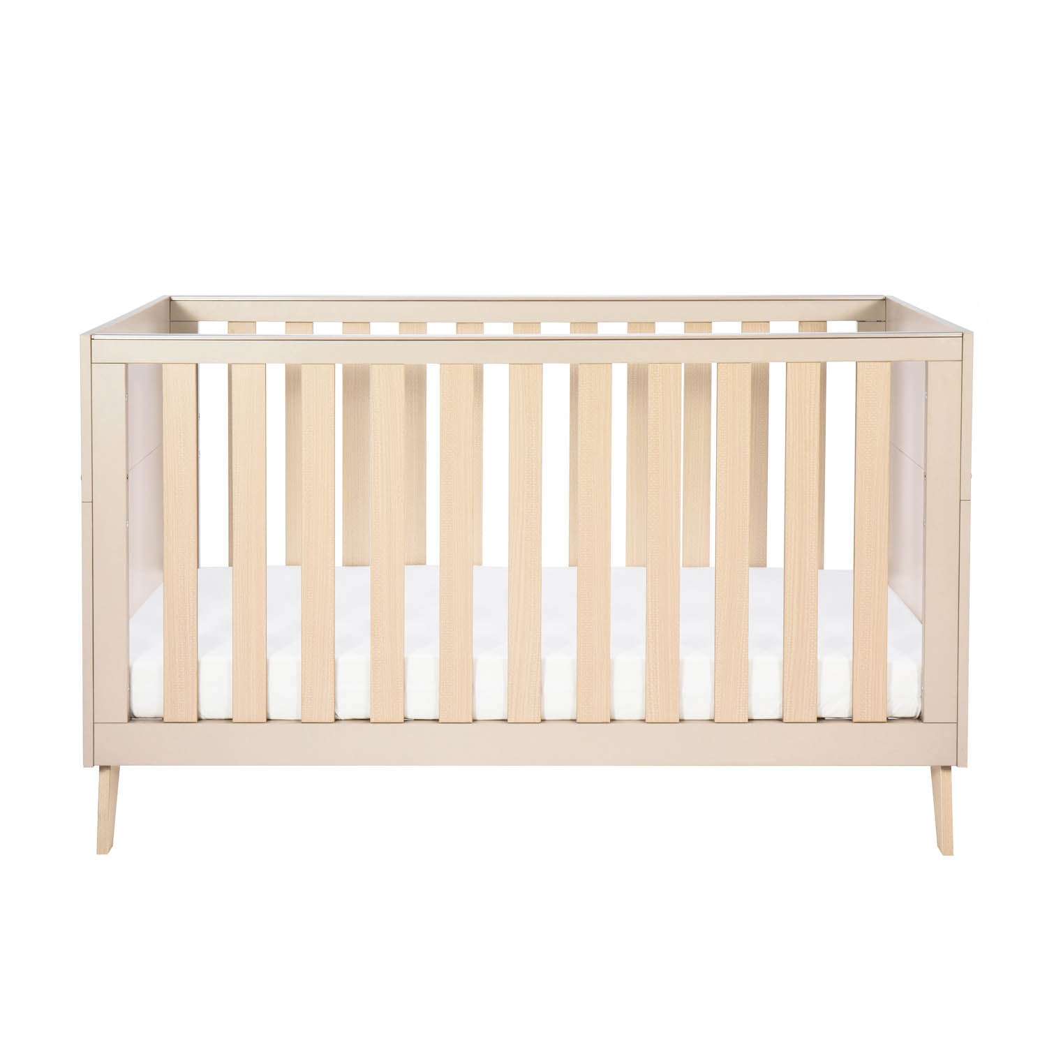 Babymore Dante Cot Bed - Cashmere
