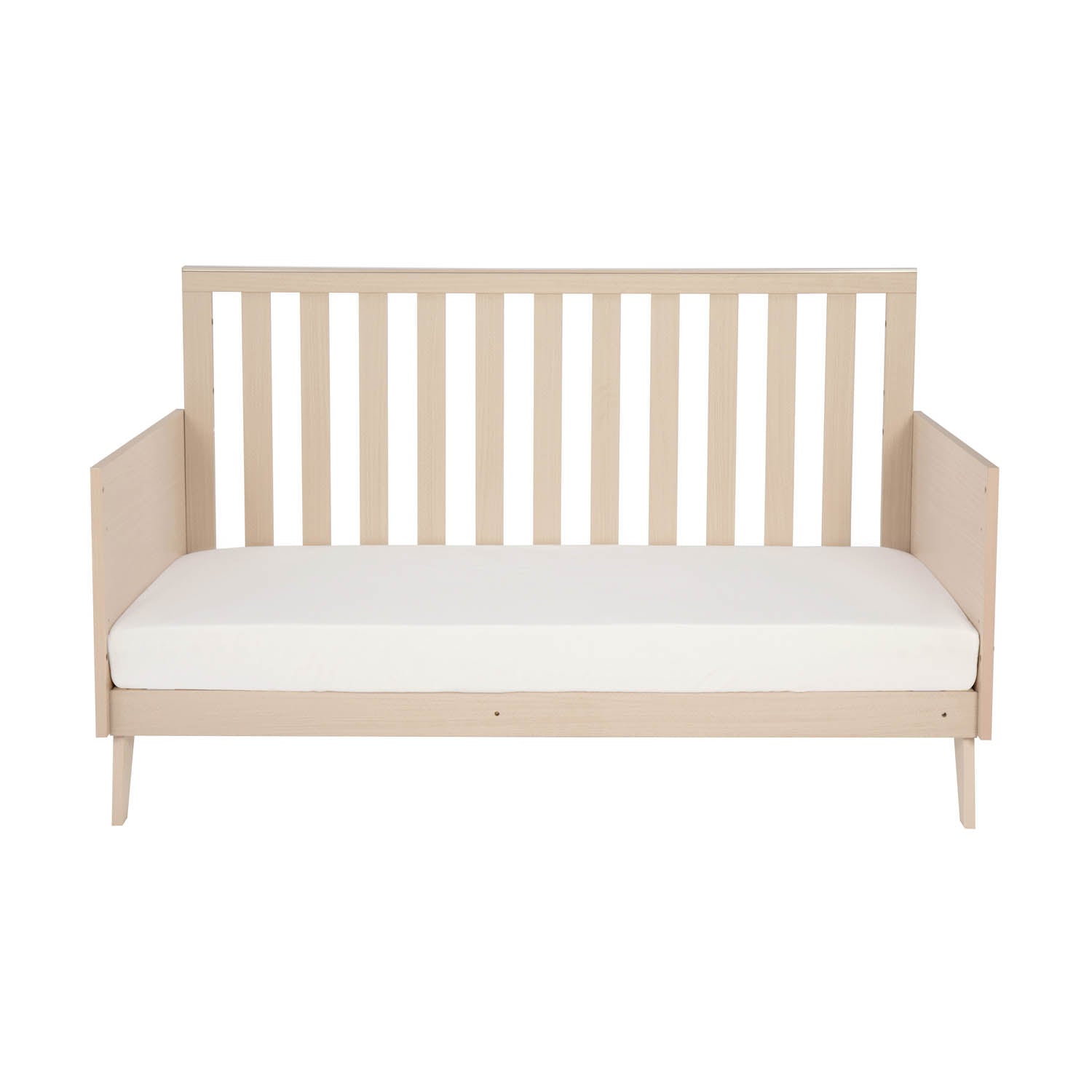Babymore Dante Cot Bed - Natural