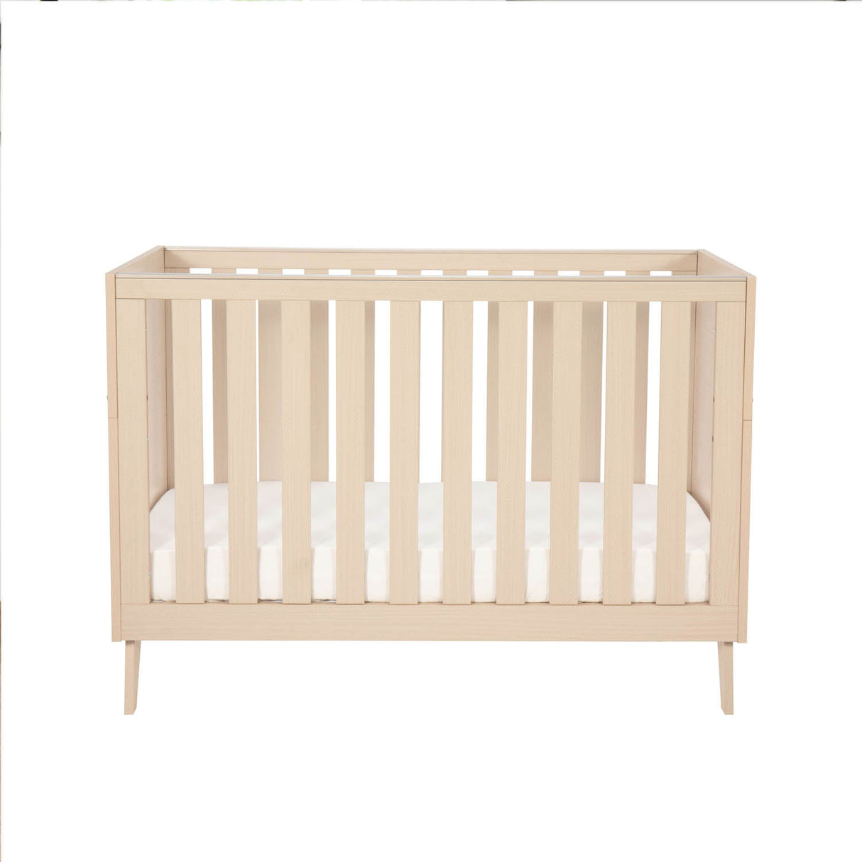 Babymore Dante Mini Cot Bed - Natural
