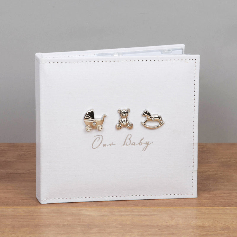 Bambino Our Baby Fabric White Album