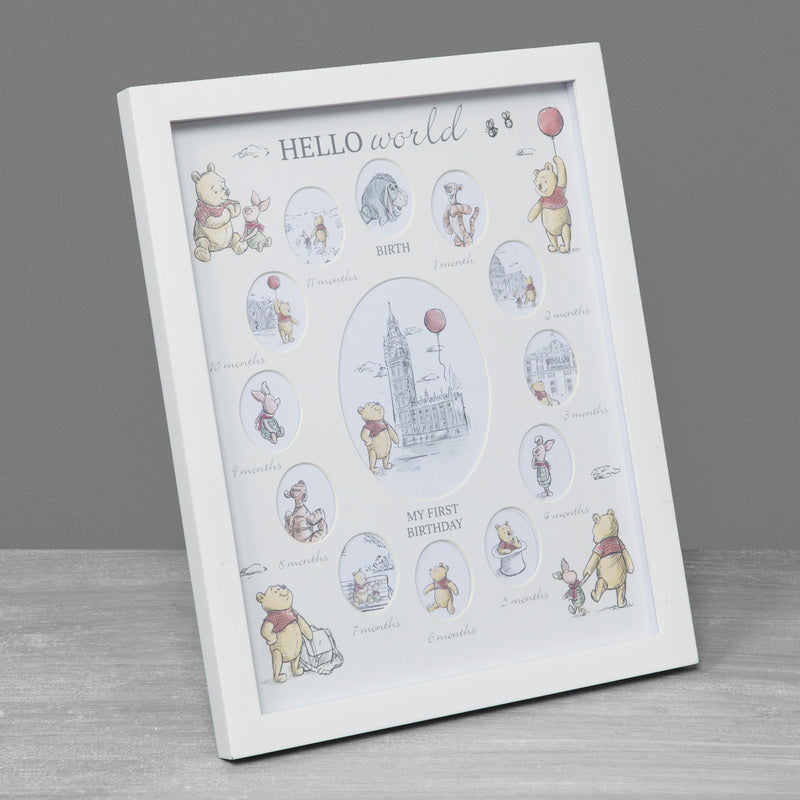 Disney Christopher Robin First Year Multi Aperture Frame