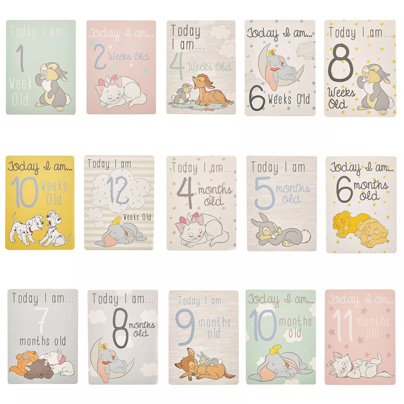 Disney Magical Beginnings Baby 30 Milestone Cards