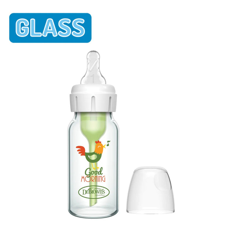 Dr Brown's Options+ Narrow Glass Rooster 120ml