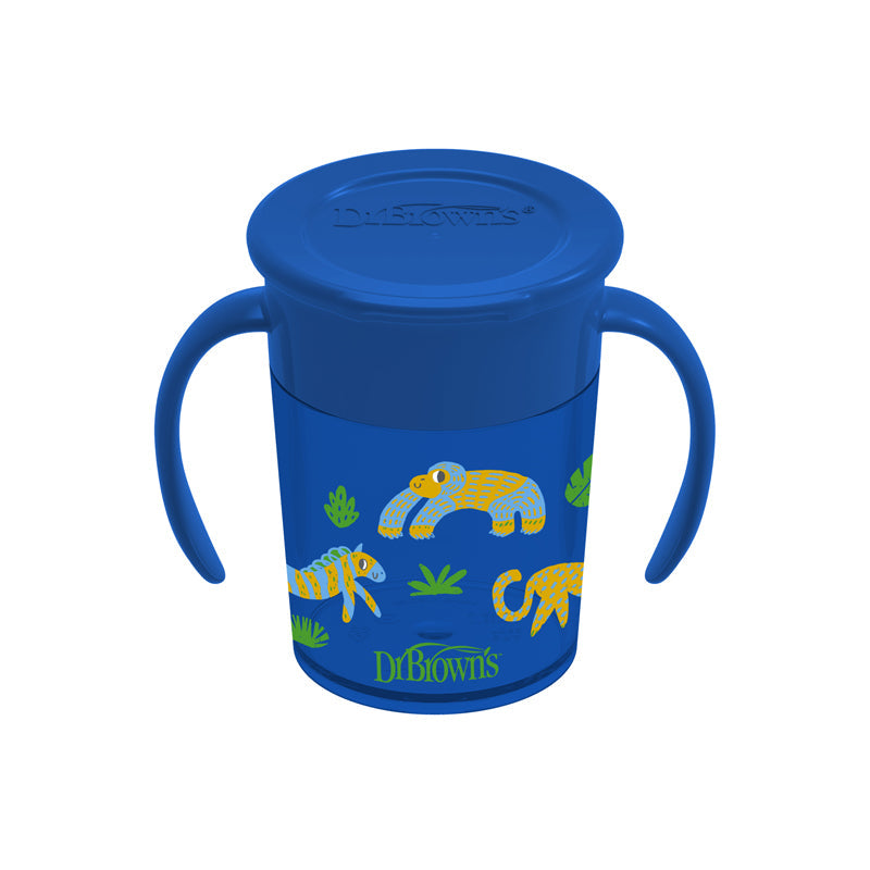 Dr Brown's Cheers 360 Training Cup Blue 200ml