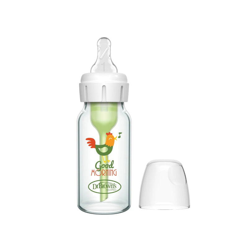 Dr Brown's Options+ Narrow Glass Rooster 120ml