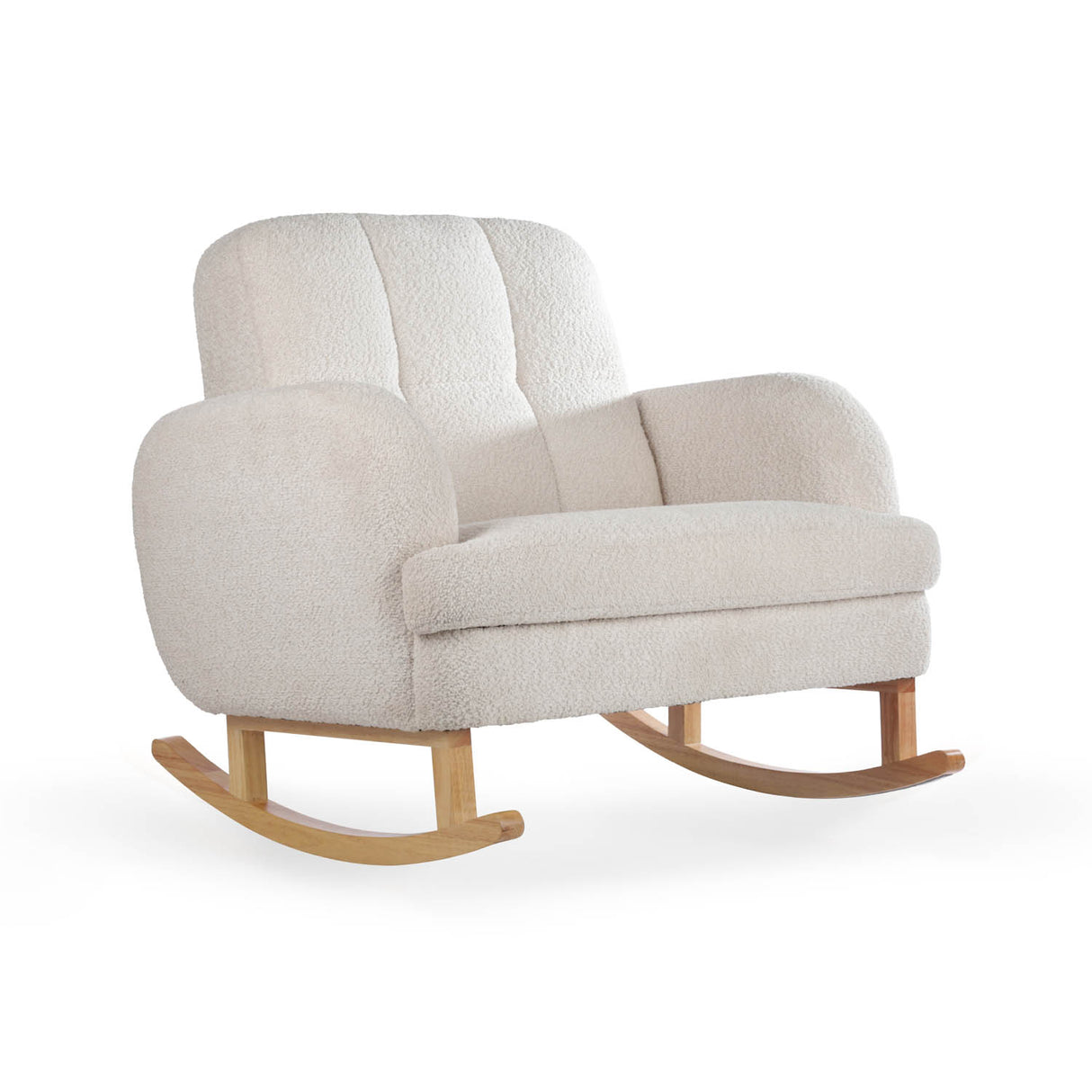 CuddleCo Etta Cuddle Nursing Chair - Boucle Mushroom