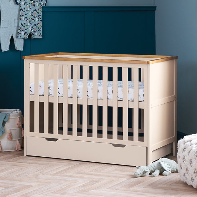 Obaby Evie Mini Under Drawer 120 x 60cm - Cashmere