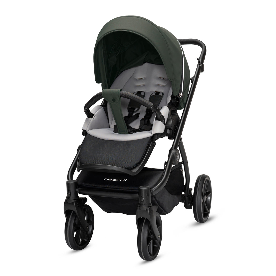 Noordi Fjordi V2 – 2in1 Pushchair with ThermoCot™ Carrycot, Alpine Moss