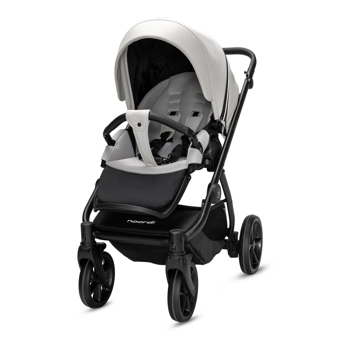 Noordi Fjordi V2 Leather - 3in1 Travel System with Terra i-Size Car Seat