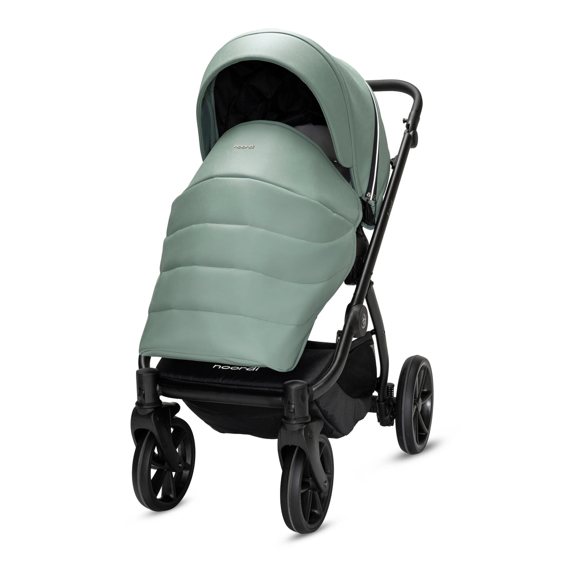 Noordi Fjordi V2 Leather - 3in1 Travel System with Terra i-Size Car Seat