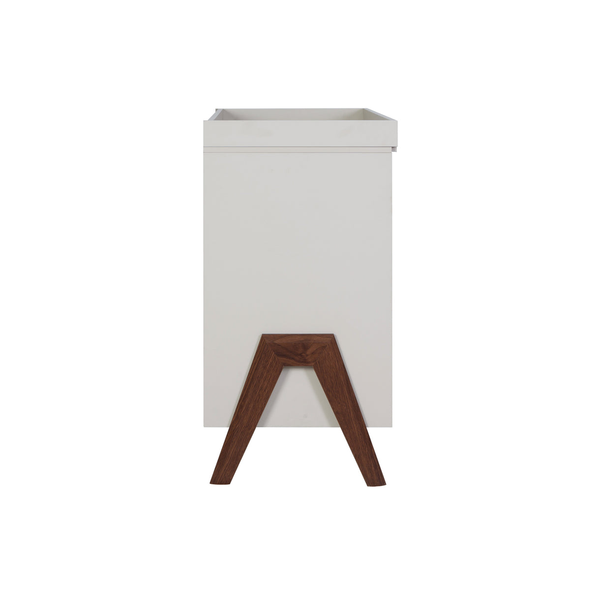 Tutti Bambini Fuori Chest Changer - White Sand & Warm Walnut