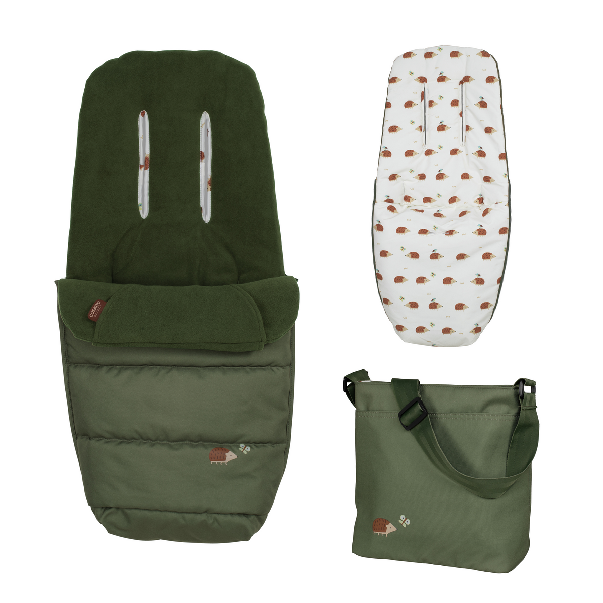 Cosatto Giggle 4 Pushchair 2-in-1 Everything Bundle - Hoglet