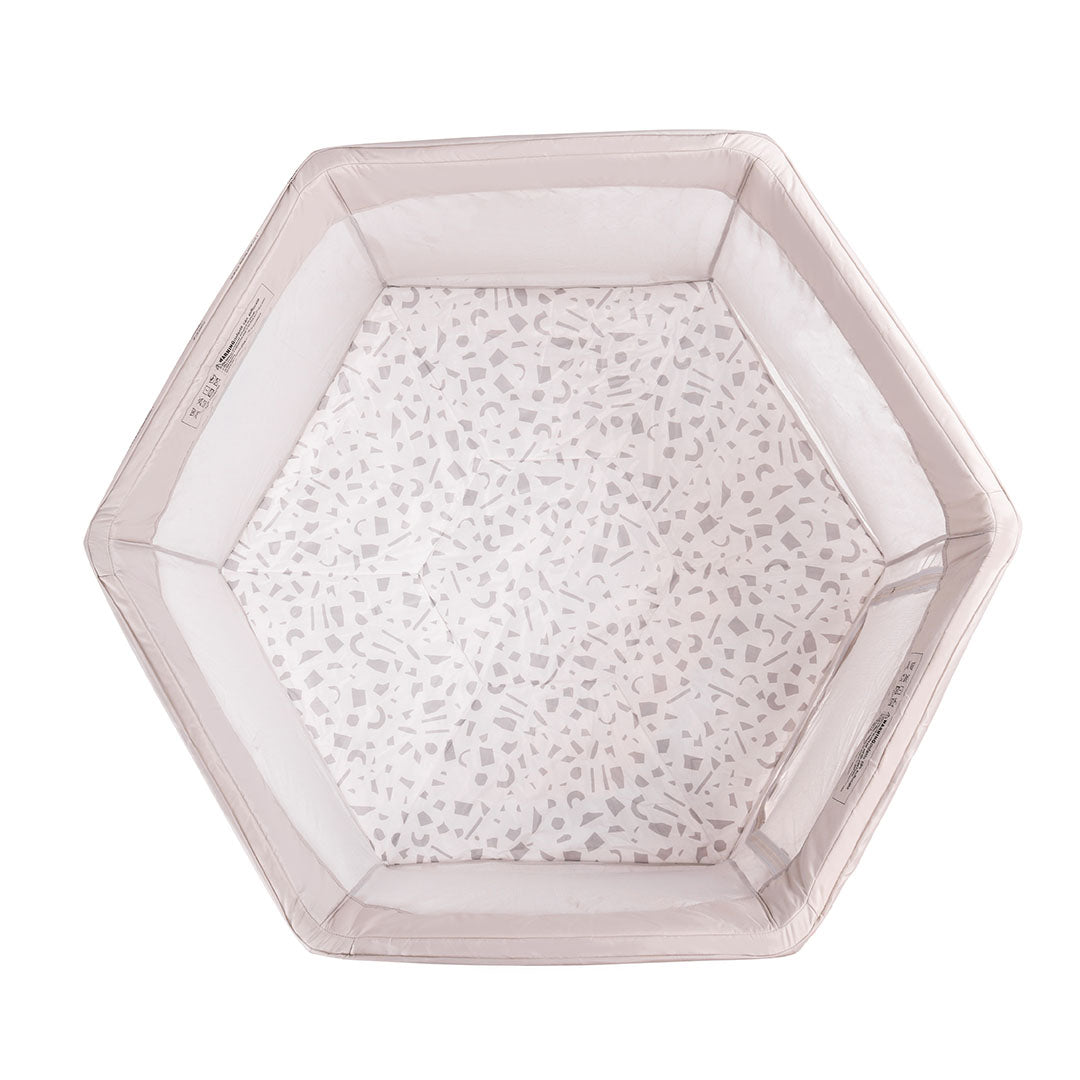 Tutti Bambini Hexa Playpen – Mushroom / Terrazzo - Mushroom