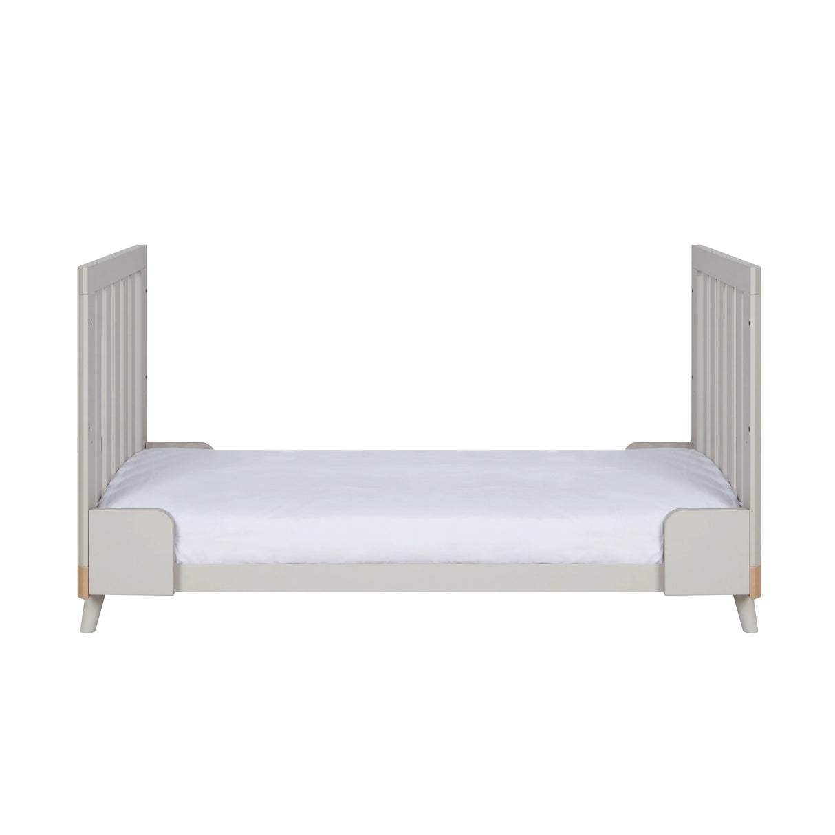Tutti Bambini Hygge Cot Bed - Light Oak/White Sand