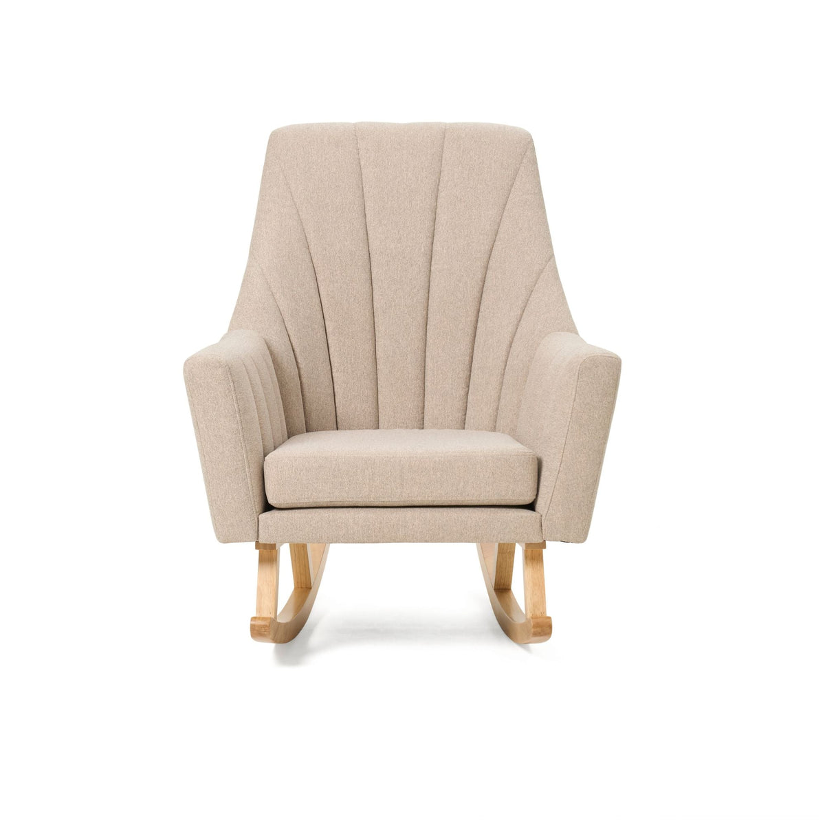Tutti Bambini Jonah Rocking Chair & Foot Stool - Stone