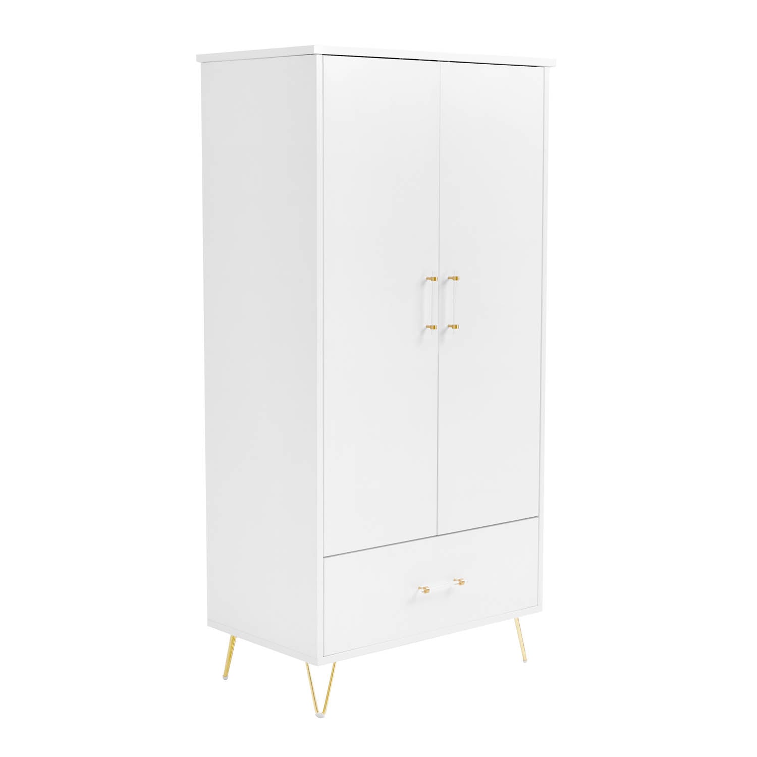 Babymore Kimi Nursery Wardrobe - Acrylic