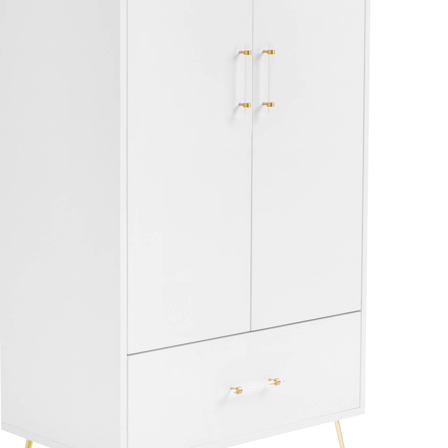 Babymore Kimi Nursery Wardrobe - Acrylic