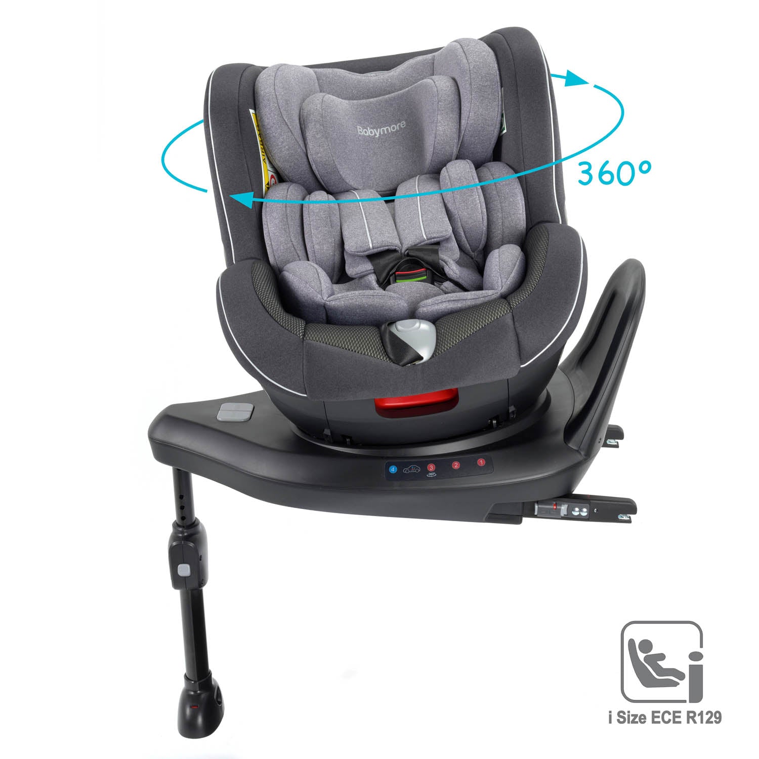 Babymore Kola 360° Rotating i-Size 40-105cm Car Seat