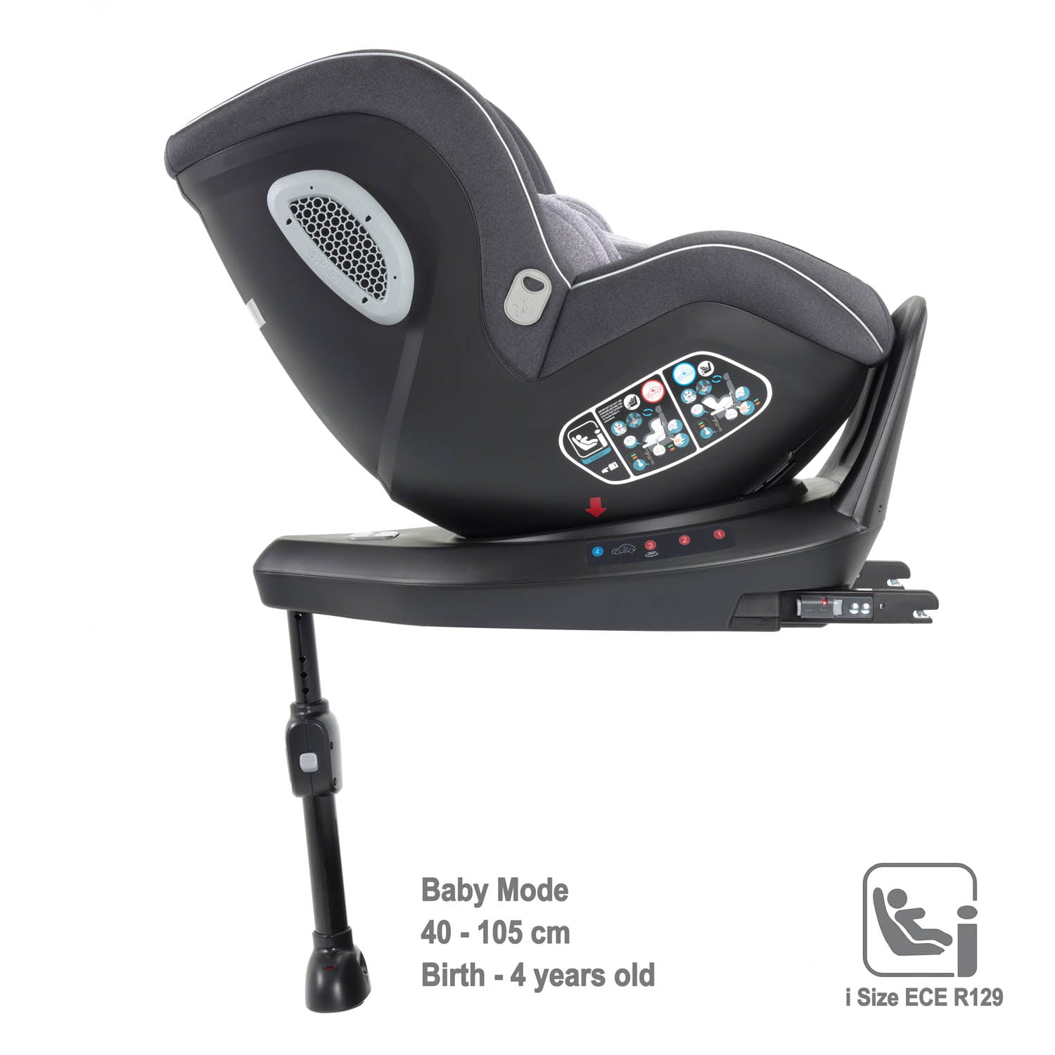 Babymore Kola 360° Rotating i-Size 40-105cm Car Seat