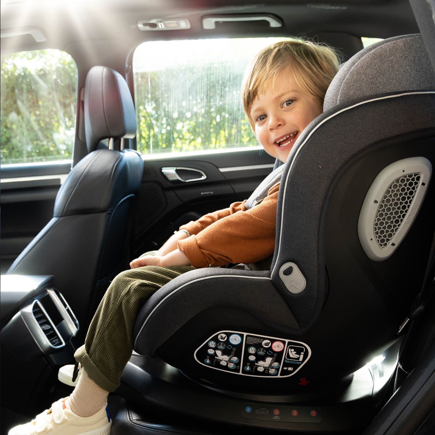 Babymore Kola 360° Rotating i-Size 40-105cm Car Seat