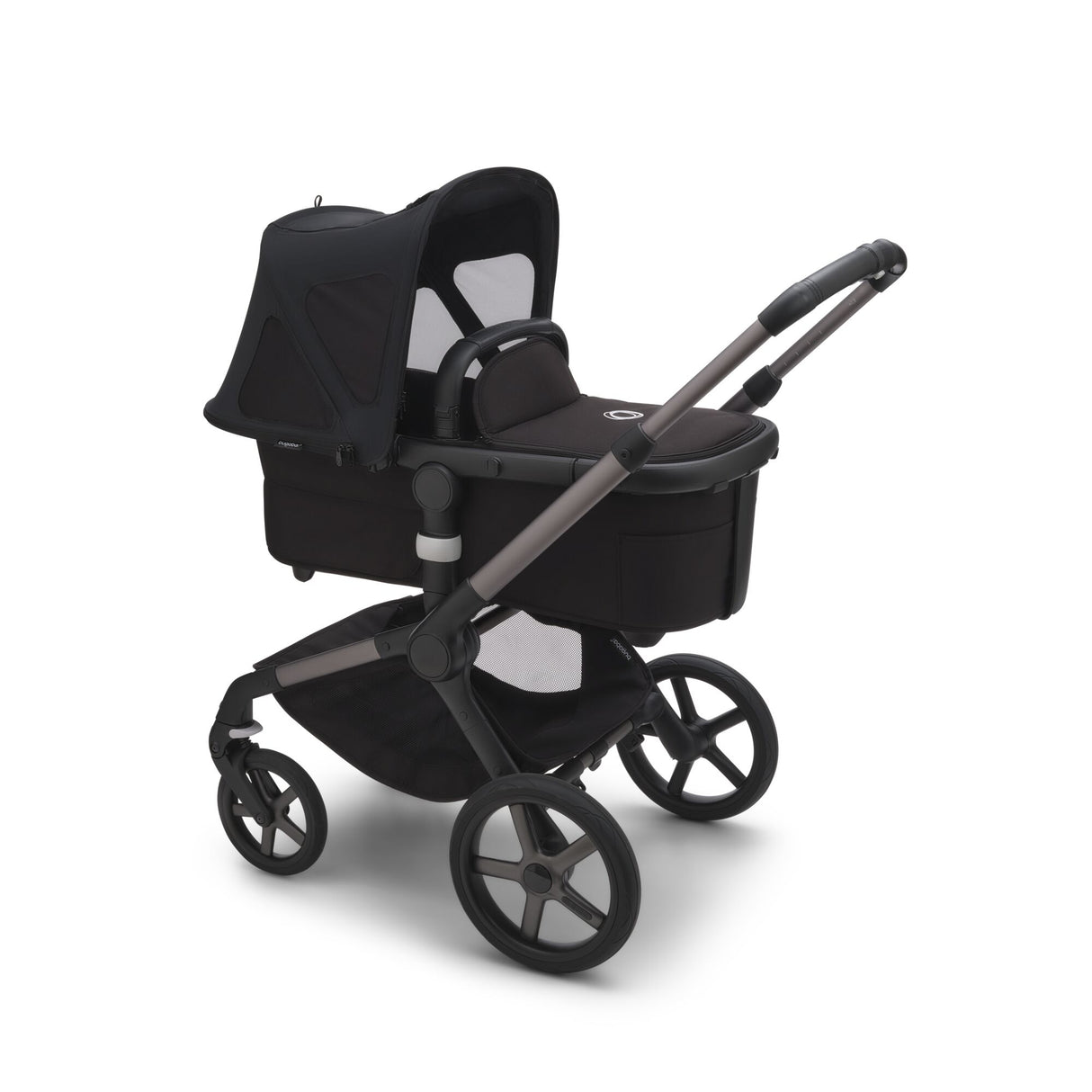 Bugaboo Fox 5 Breezy Sun Canopy - Midnight Black