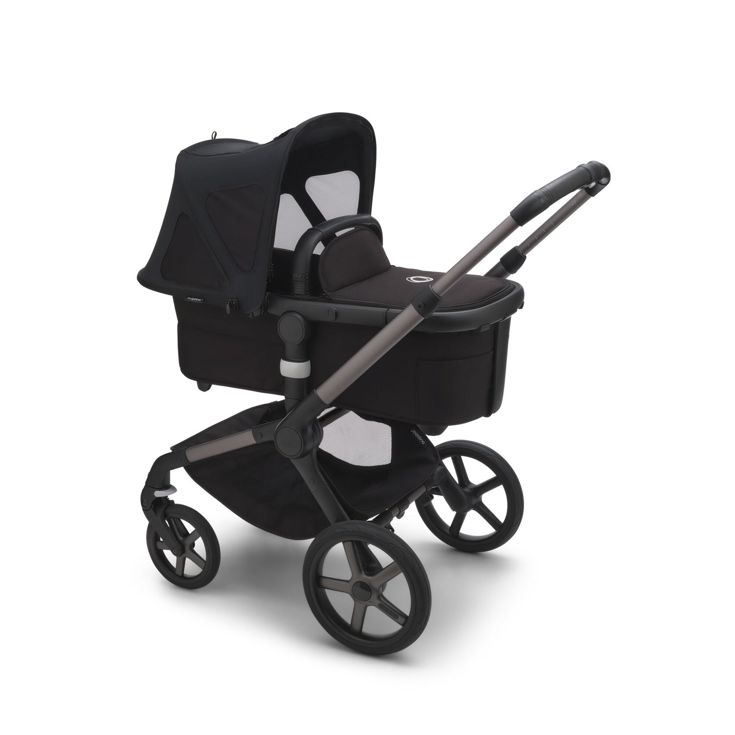 Bugaboo Fox 5 Breezy Sun Canopy - Midnight Black