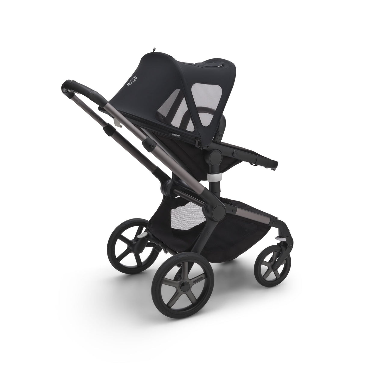 Bugaboo Fox 5 Breezy Sun Canopy - Midnight Black