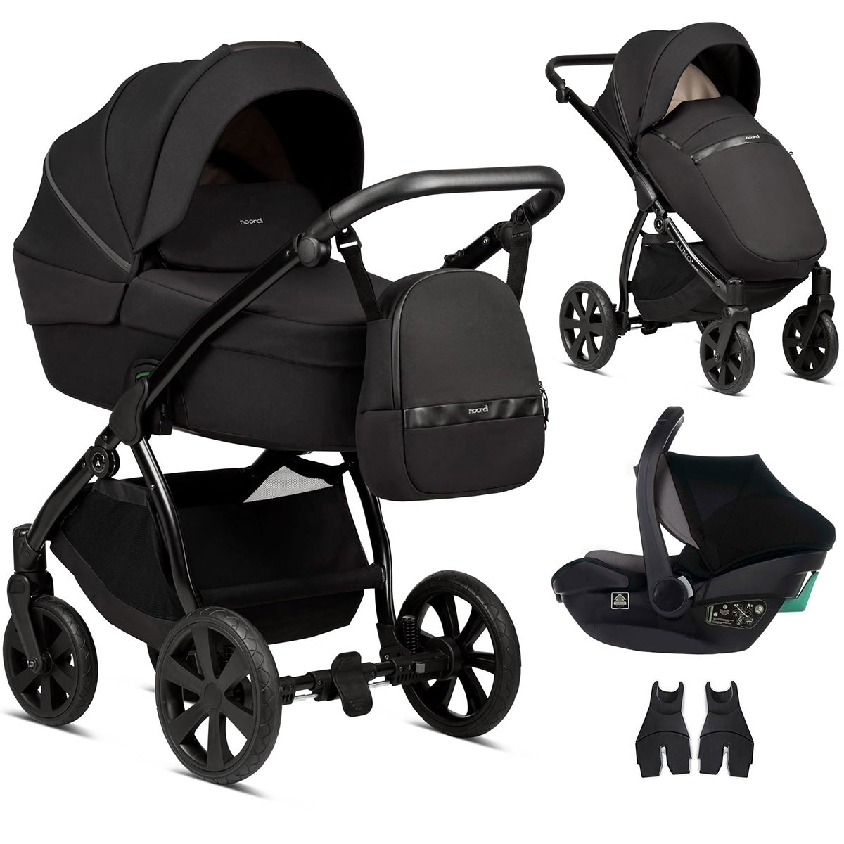 Noordi Luno All Trails 3in1 with Travel Carrier Car Seat