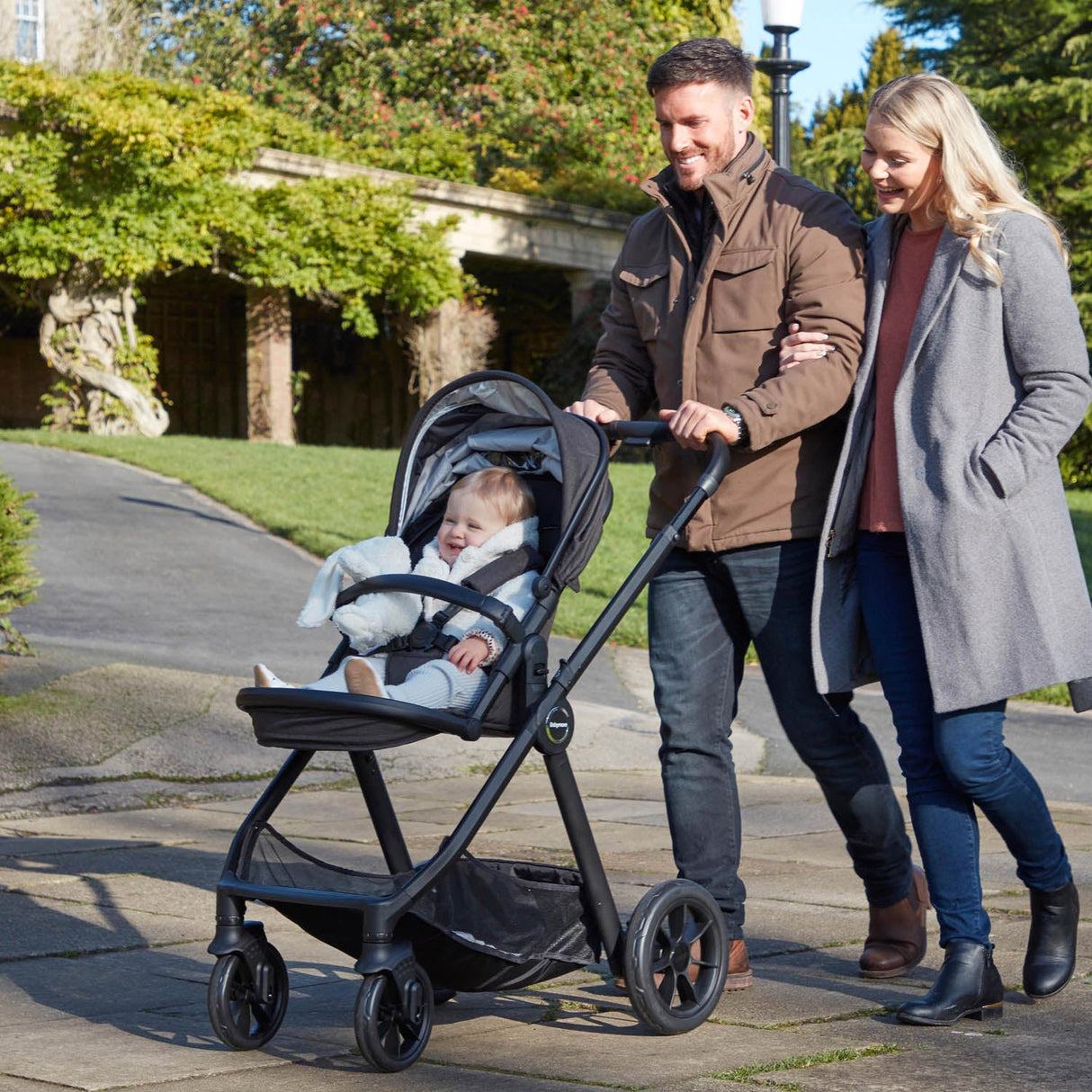 Babymore Memore V2 Pram & Pushchair - Black