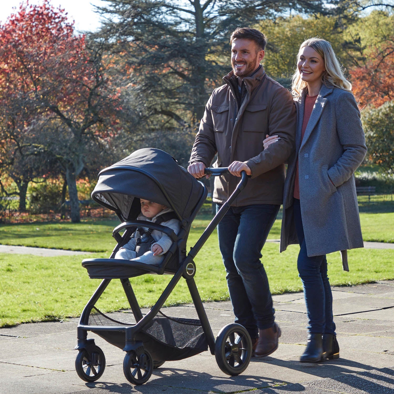 Babymore Memore V2 Pram & Pushchair - Black