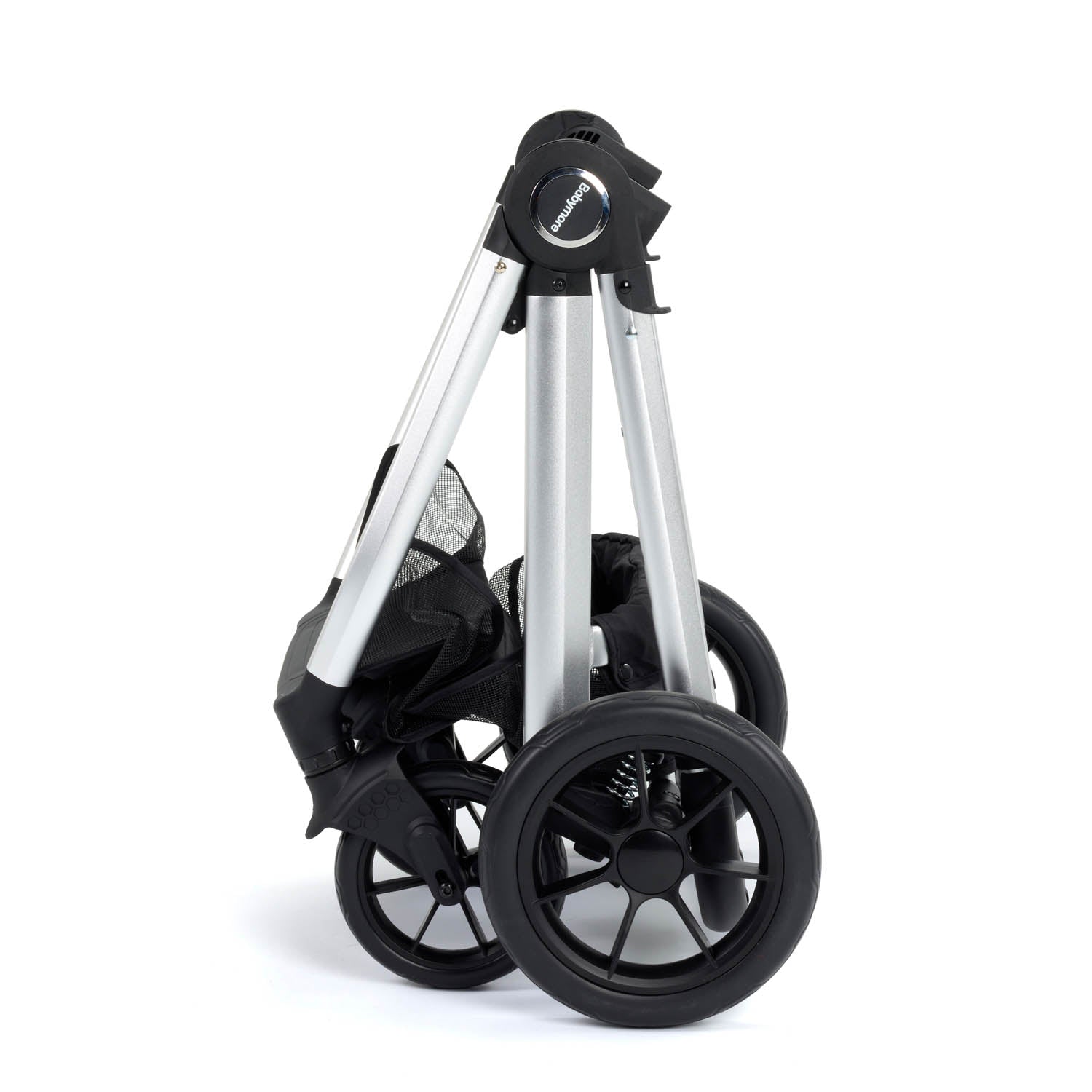 Babymore Memore V2 Pram & Pushchair - Silver