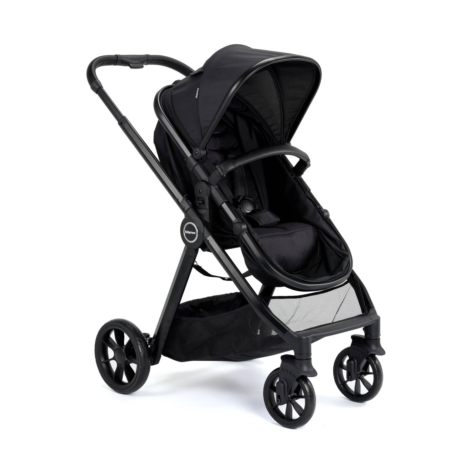 Babymore Mimi Pram & Pushchair - Black