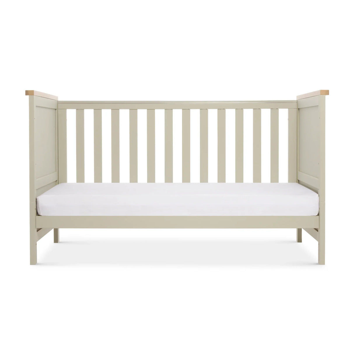 Tutti Bambini Misha Cot Bed - Mushroom & Golden Oak