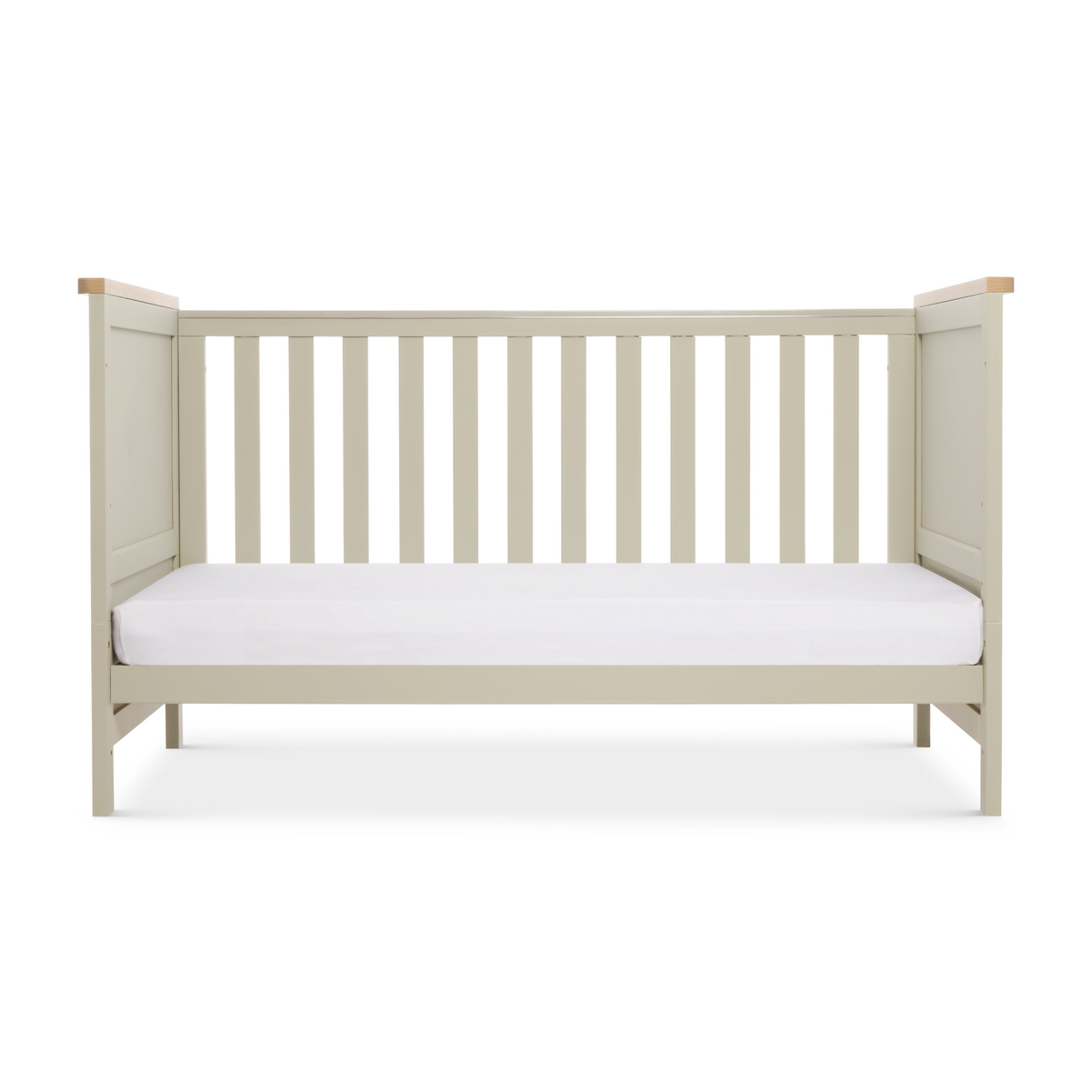 Tutti Bambini Misha Cot Bed - Mushroom & Golden Oak