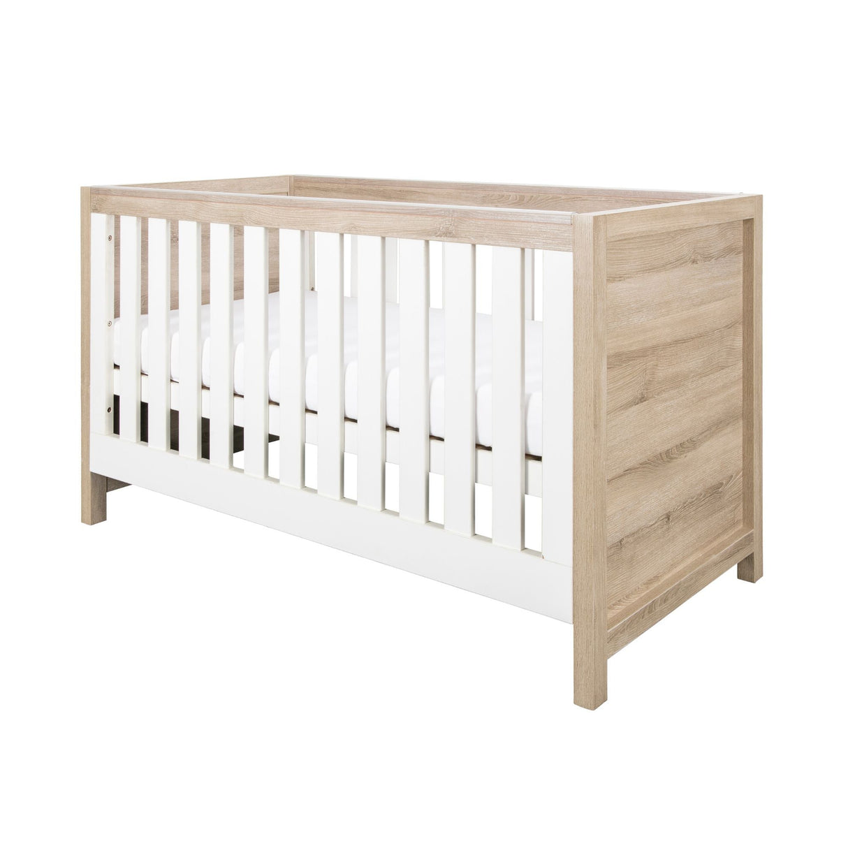 Tutti Bambini Modena 2 Piece Room Set - White & Oak