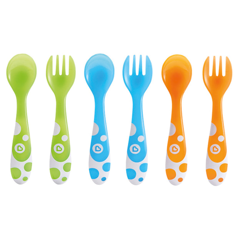 Munchkin Multi Forks & Spoons 6Pk