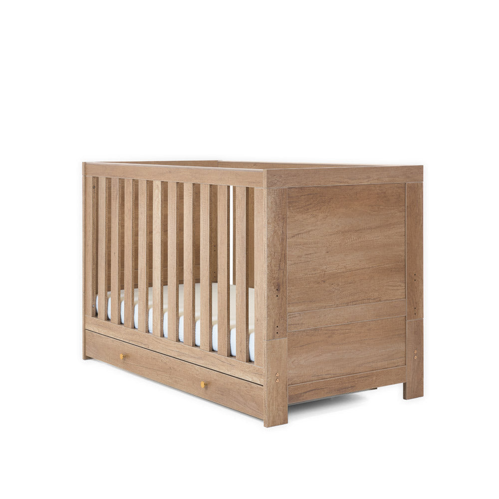 Obaby Nika 140 x 70cm Under Drawer - Oak